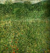 Gustav Klimt blommande falt oil painting on canvas